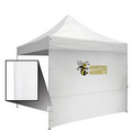 10 Foot Wide Tent Full Wall w/Zipper Ends (Full-Color Thermal Imprint)